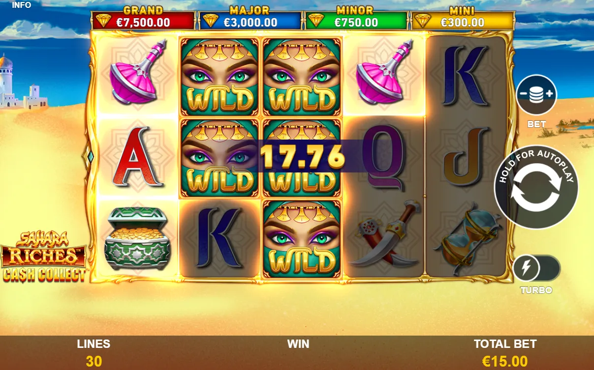 Sahara Riches Cash Collect